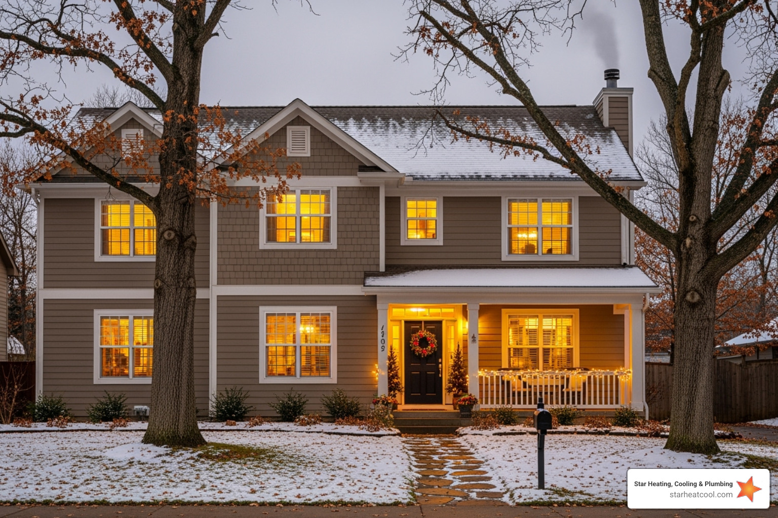 of a home with the text 