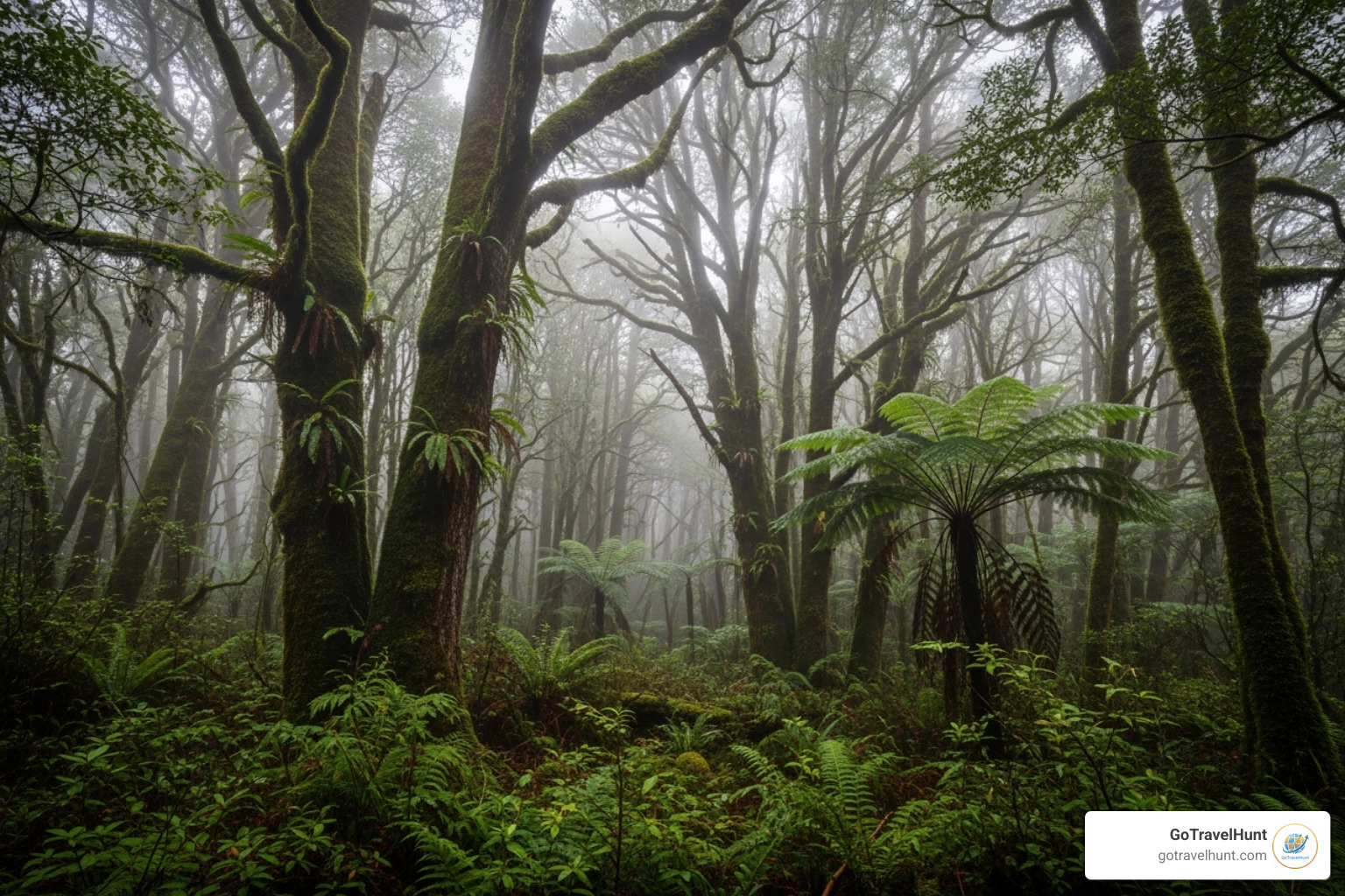 moody, forested New Zealand landscape - New Zealand romance moody, forested New Zealand landscape - New Zealand romance