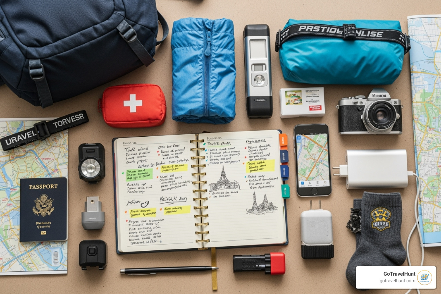 A smartphone screen showing a travel budget app with expense categories like 'Food', 'Hostels', 'Transport'. - backpacking travel planner A smartphone screen showing a travel budget app with expense categories like 'Food', 'Hostels', 'Transport'. - backpacking travel planner