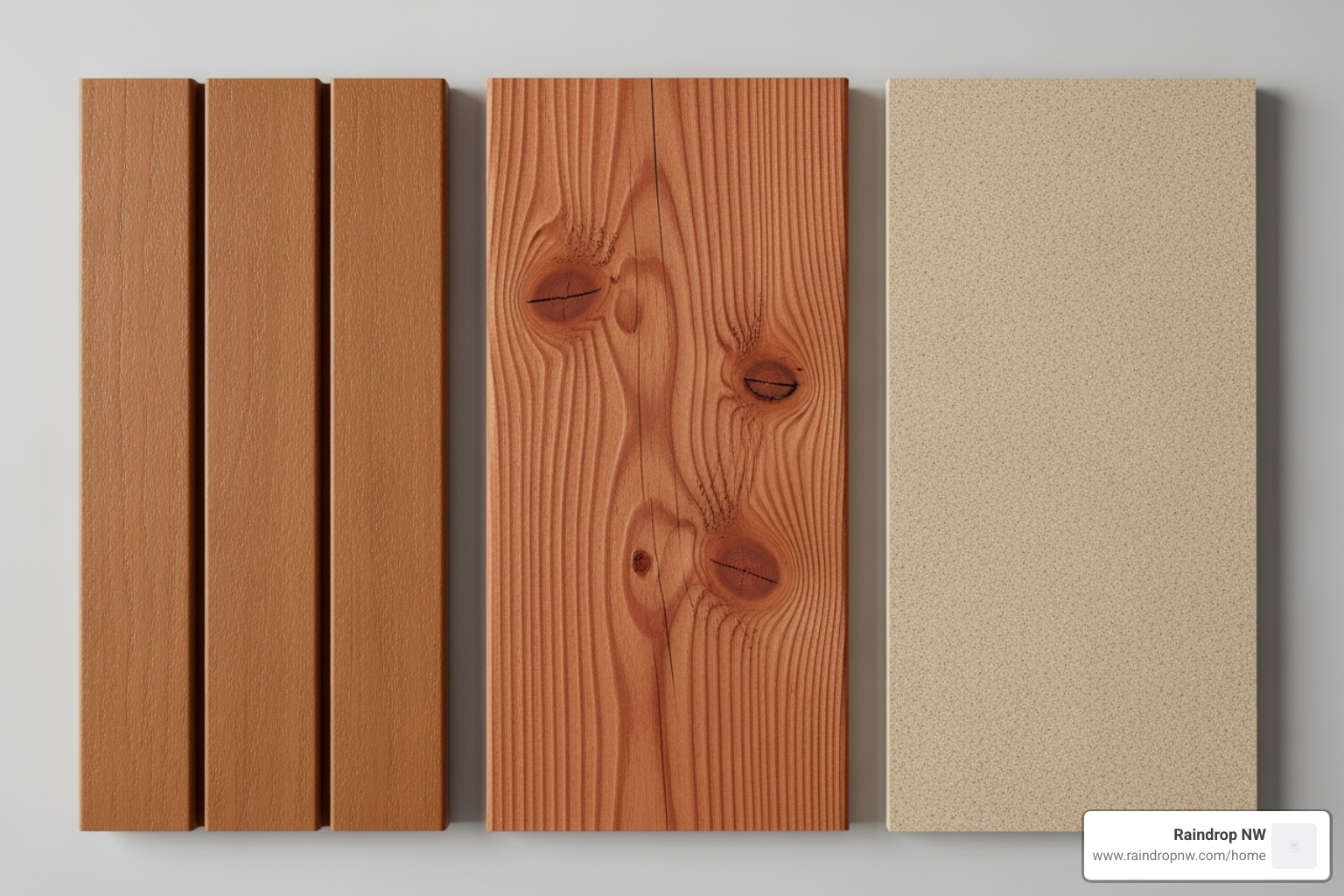 comparison of different decking materials like composite, wood, and vinyl - best balconies, patios, and flat decks company in vancouver wa