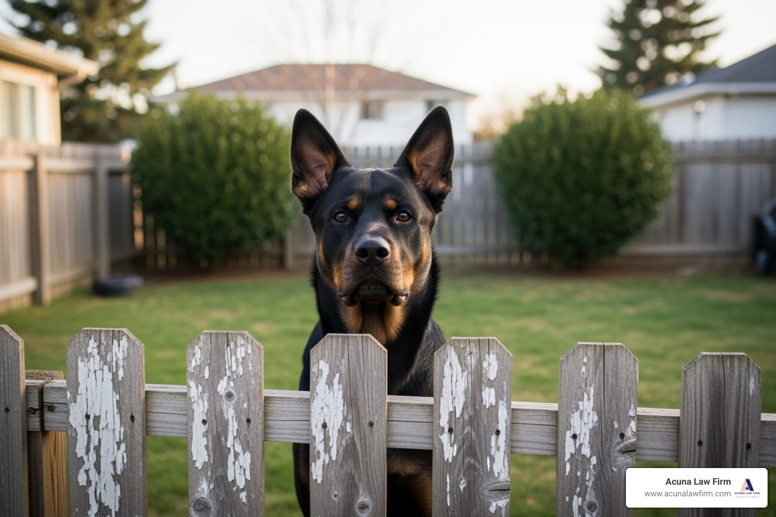 Beware of Dog sign - dog bite injury compensation