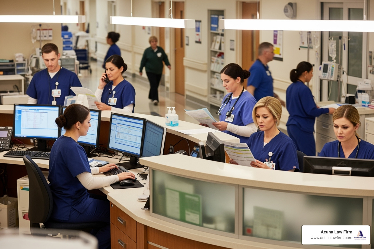 hospital environment like a nurse's station - abogados para demandas de hospitales hospital environment like a nurse's station - abogados para demandas de hospitales