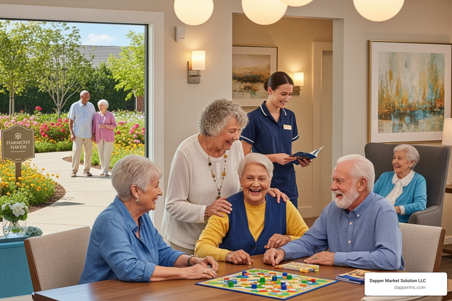A social media feed showcasing various resident activities and heartwarming stories. - how to market senior living communities A social media feed showcasing various resident activities and heartwarming stories. - how to market senior living communities