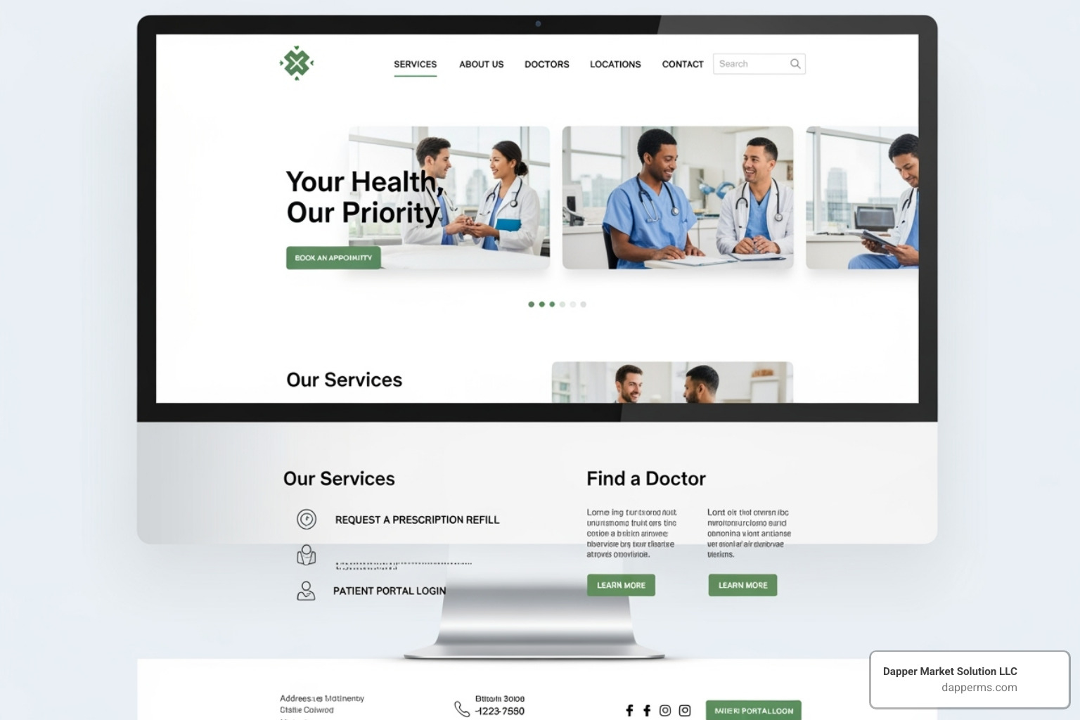 clean, minimalist healthcare website homepage - best healthcare website designs clean, minimalist healthcare website homepage - best healthcare website designs