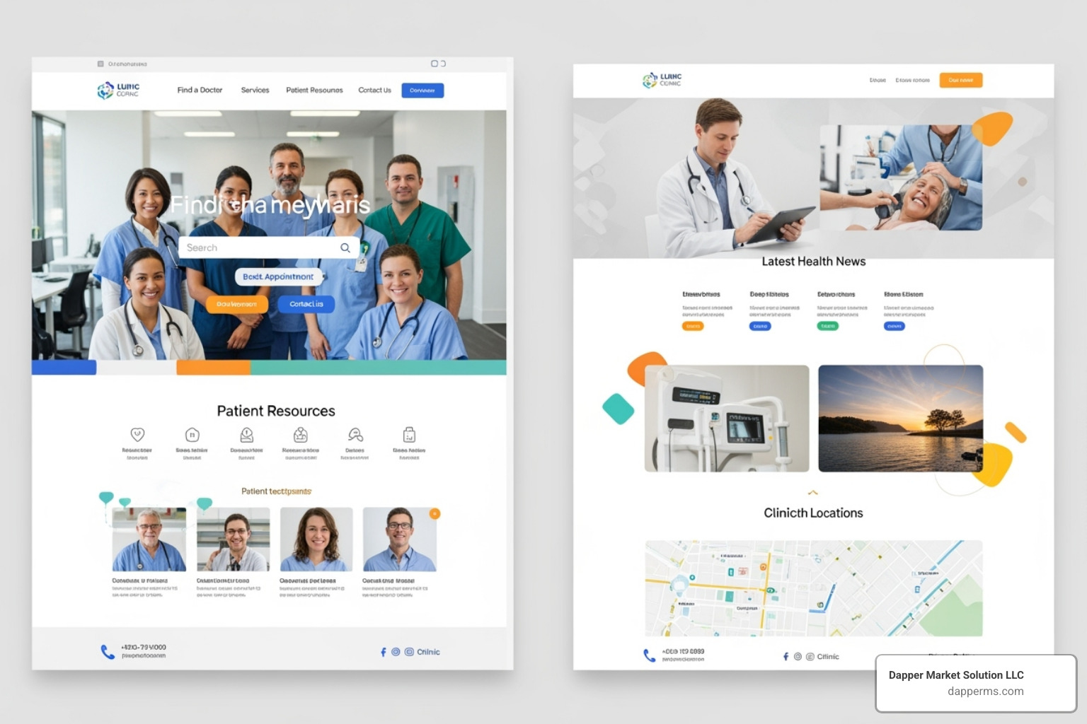 Healthline website showing a clean, easy-to-read article layout - Medical website design examples Healthline website showing a clean, easy-to-read article layout - Medical website design examples