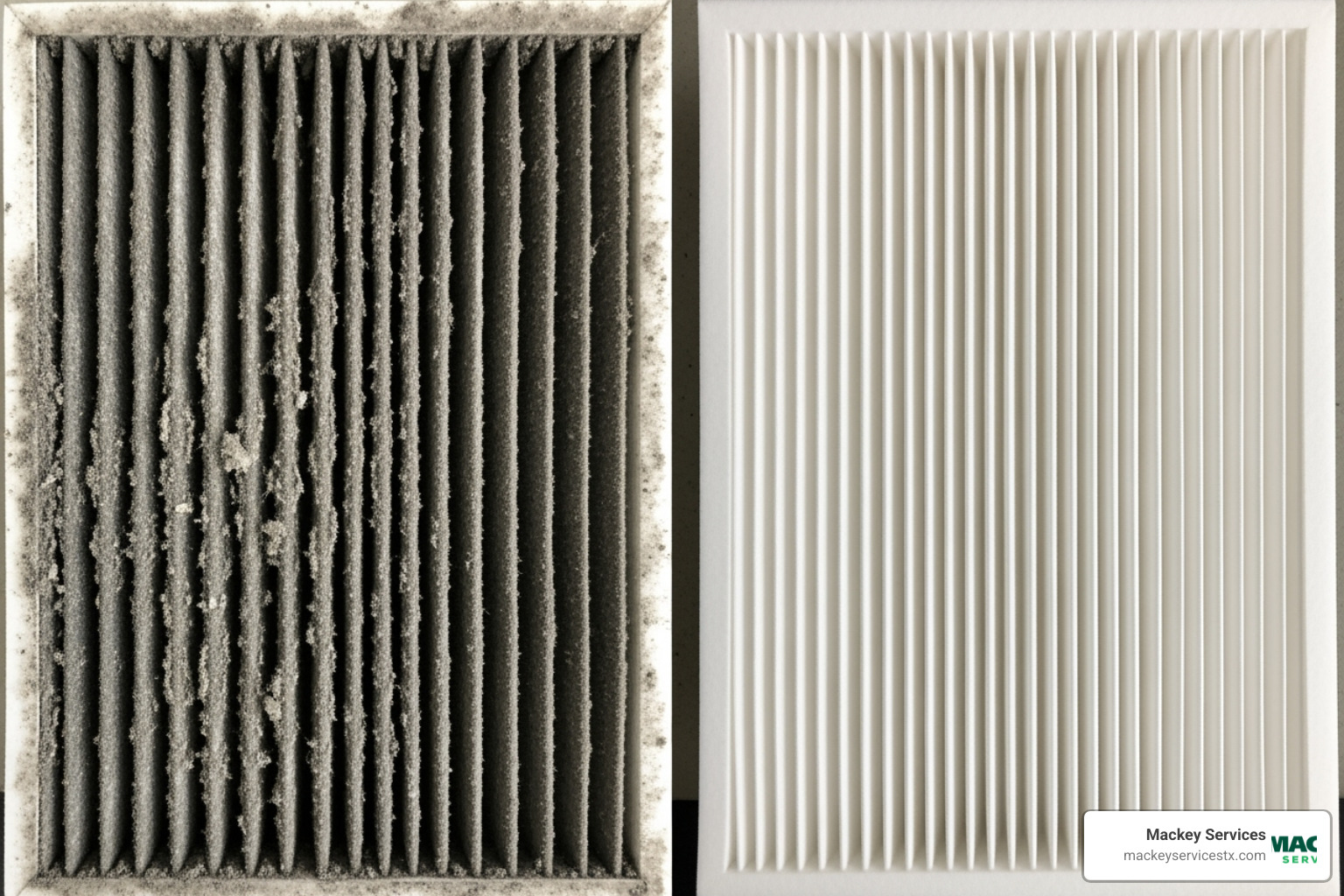 dirty vs. clean furnace filter - no heat from furnace diagnosis league city