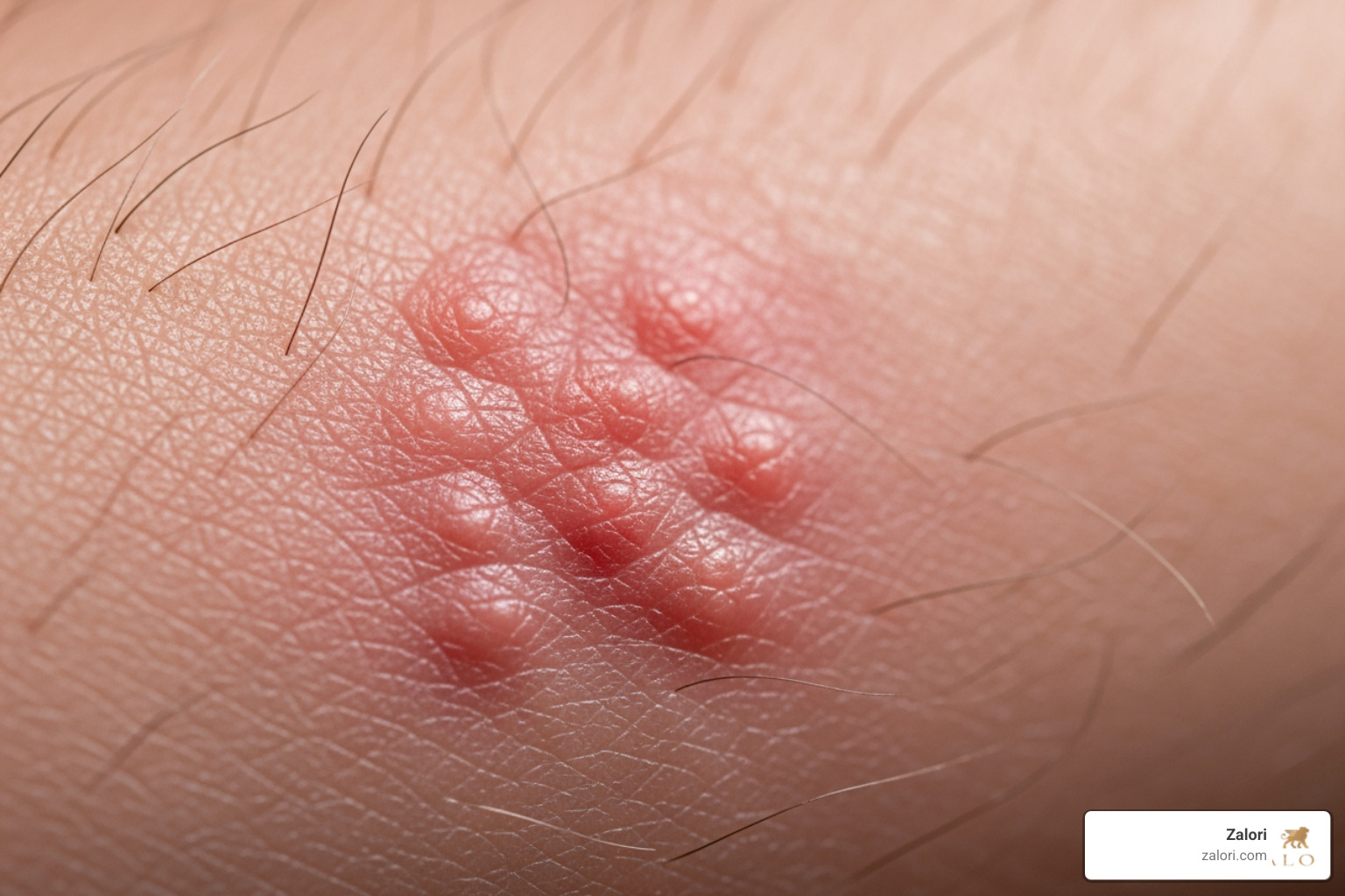 Mild skin rash from nickel allergy - Sterling silver hypoallergenic