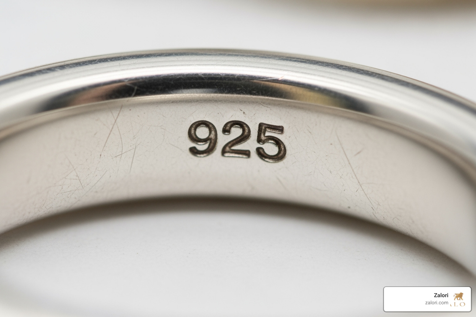925 hallmark on a piece of jewelry - Sterling silver hypoallergenic