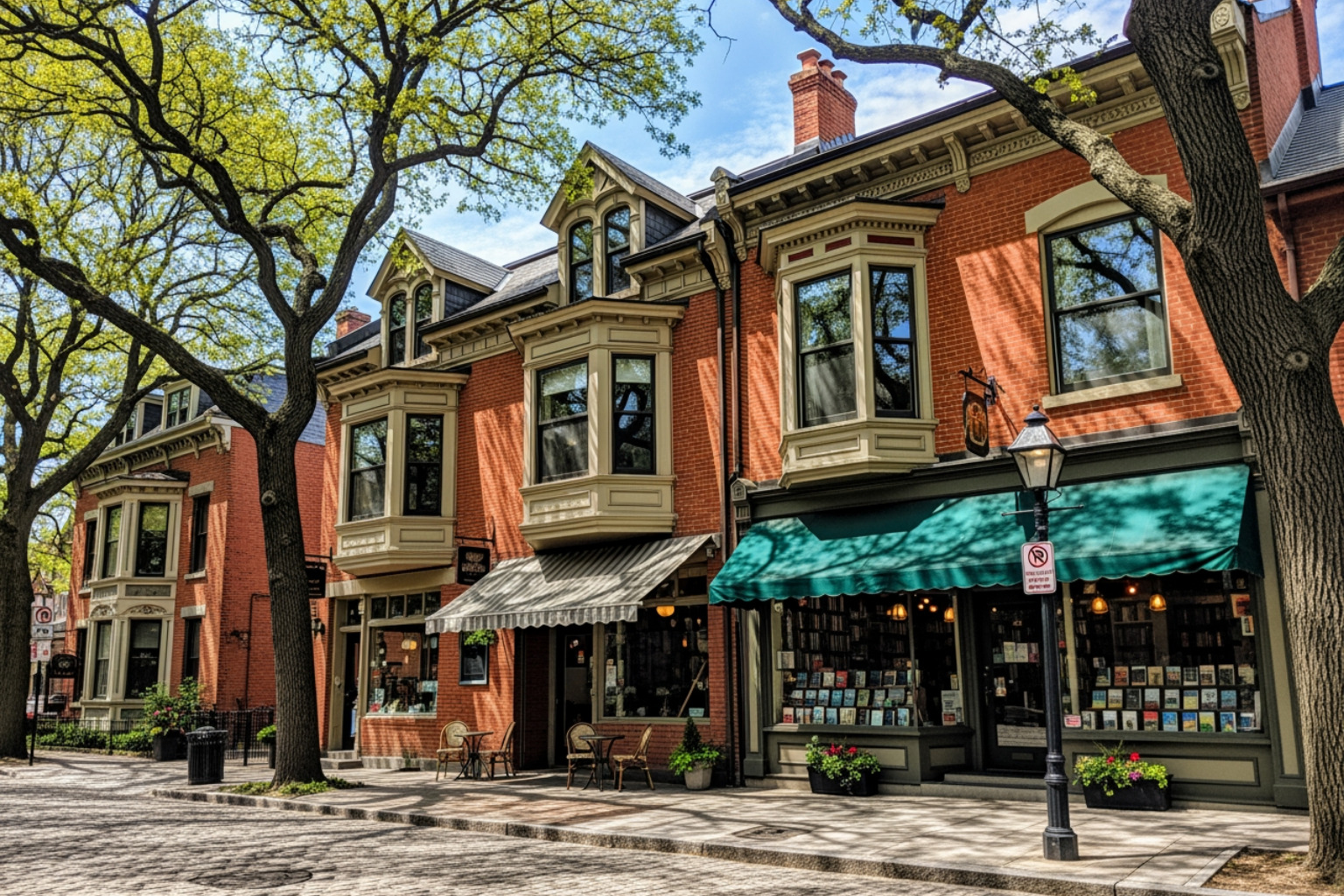 Leafy street in The Annex with a bookstore and cafe - apartment near UofT Leafy street in The Annex with a bookstore and cafe - apartment near UofT