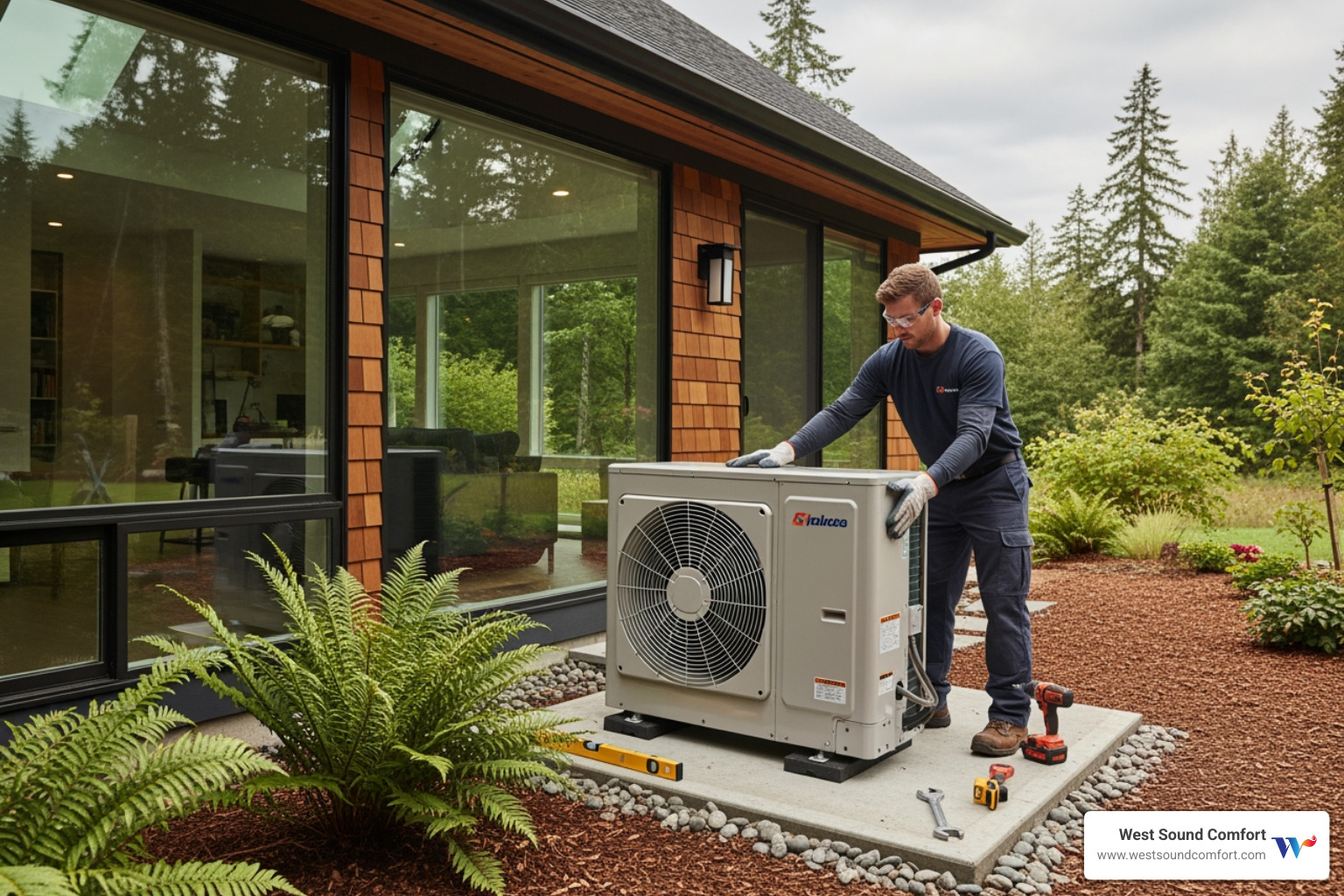 heat pump installation burley wa - best heat pump company in burley, wa