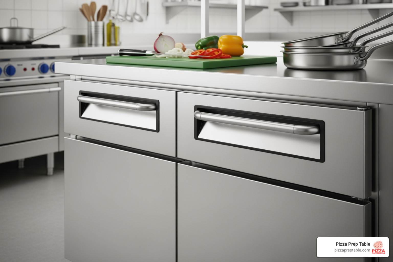 EFI CCB-48 48" 2 Drawer Refrigerated Chef Base - 48 inch chef base