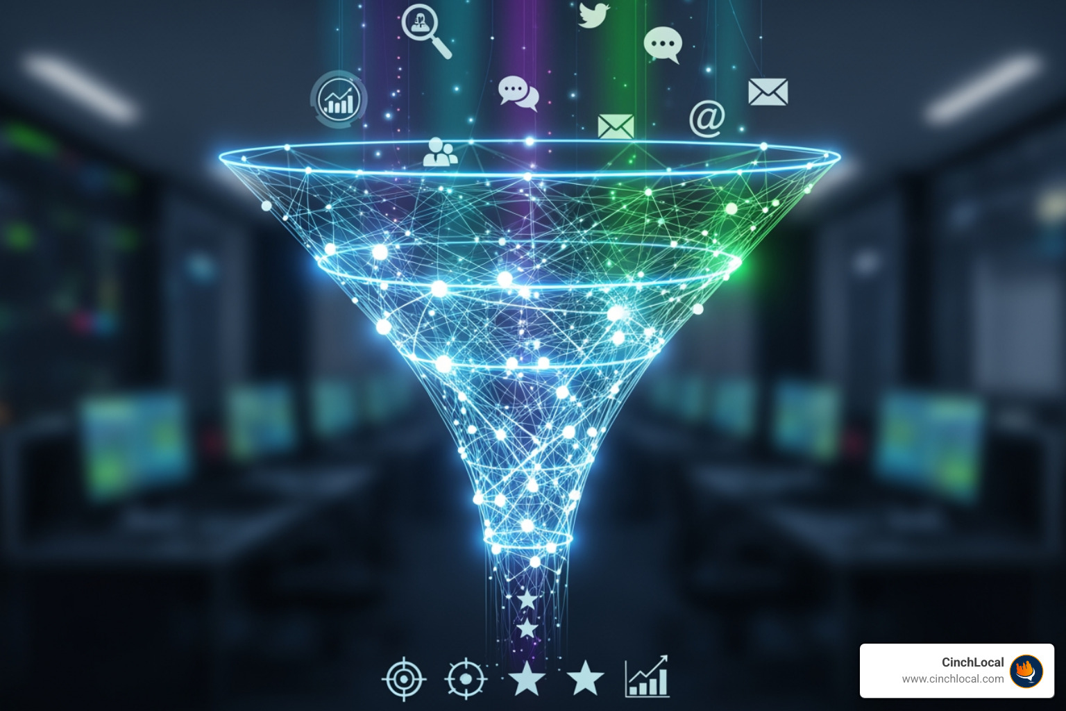 graph showing increased conversion rates and shorter sales cycles for businesses using AI lead scoring - AI-driven lead scoring