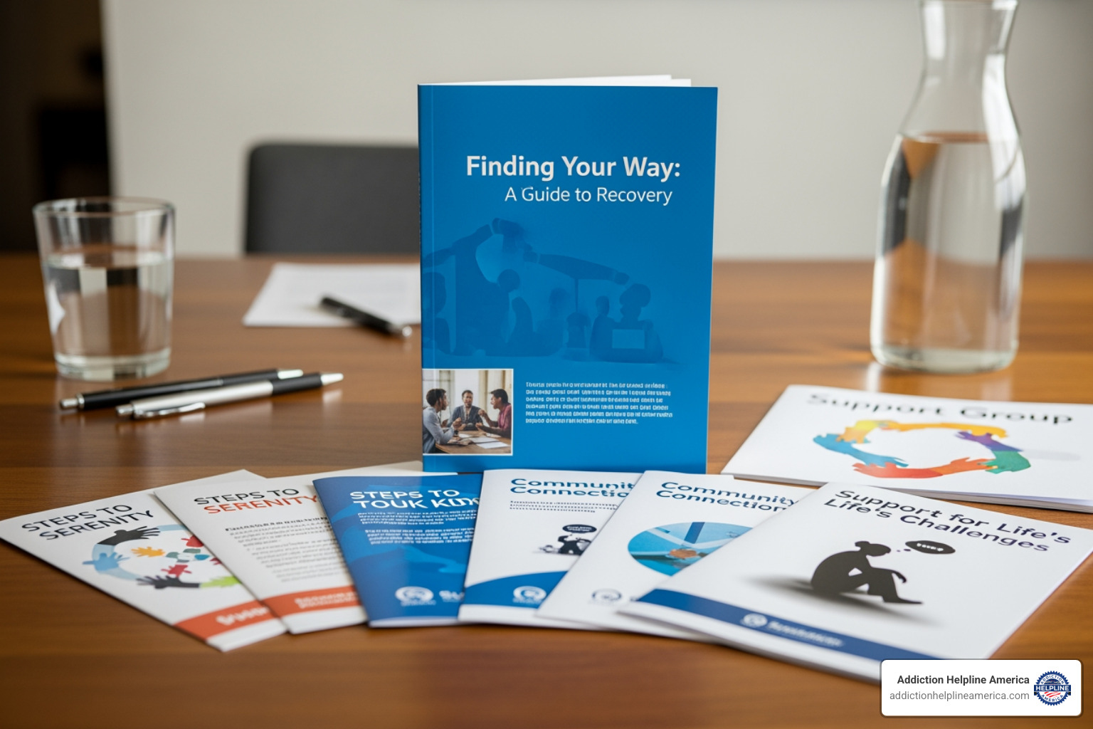 various Nar-Anon literature like the Blue Booklet and pamphlets - Family support addiction various Nar-Anon literature like the Blue Booklet and pamphlets - Family support addiction