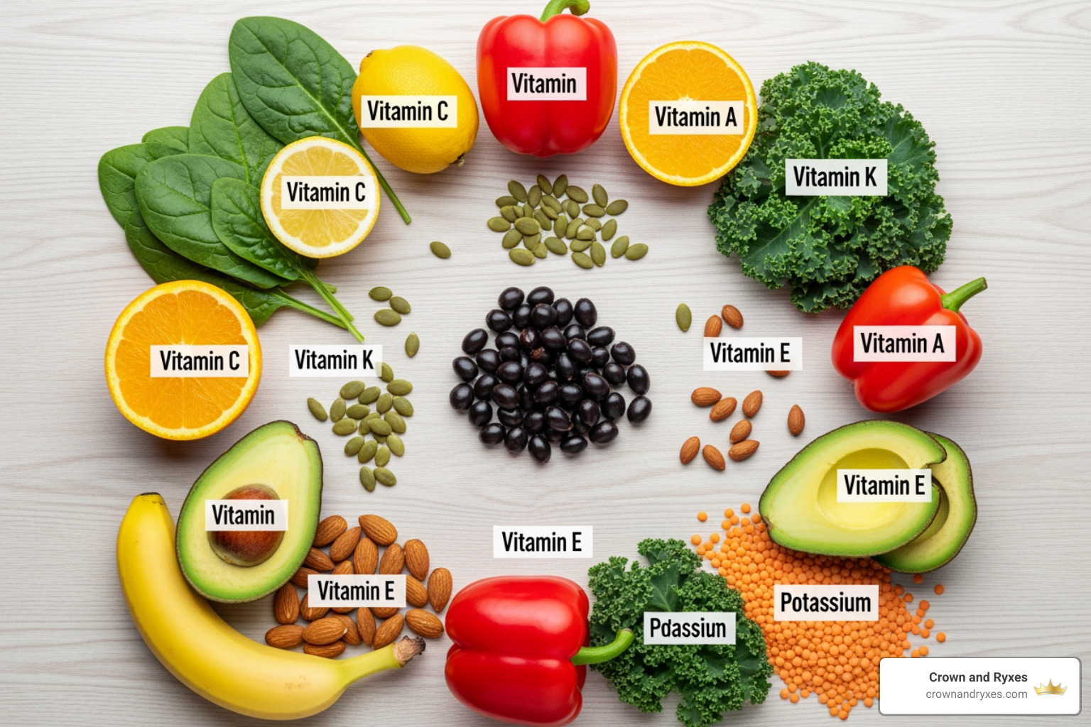 image of natural ingredients like saw palmetto berries, pumpkin seeds, and various vitamins and minerals - best mens hair growth pills