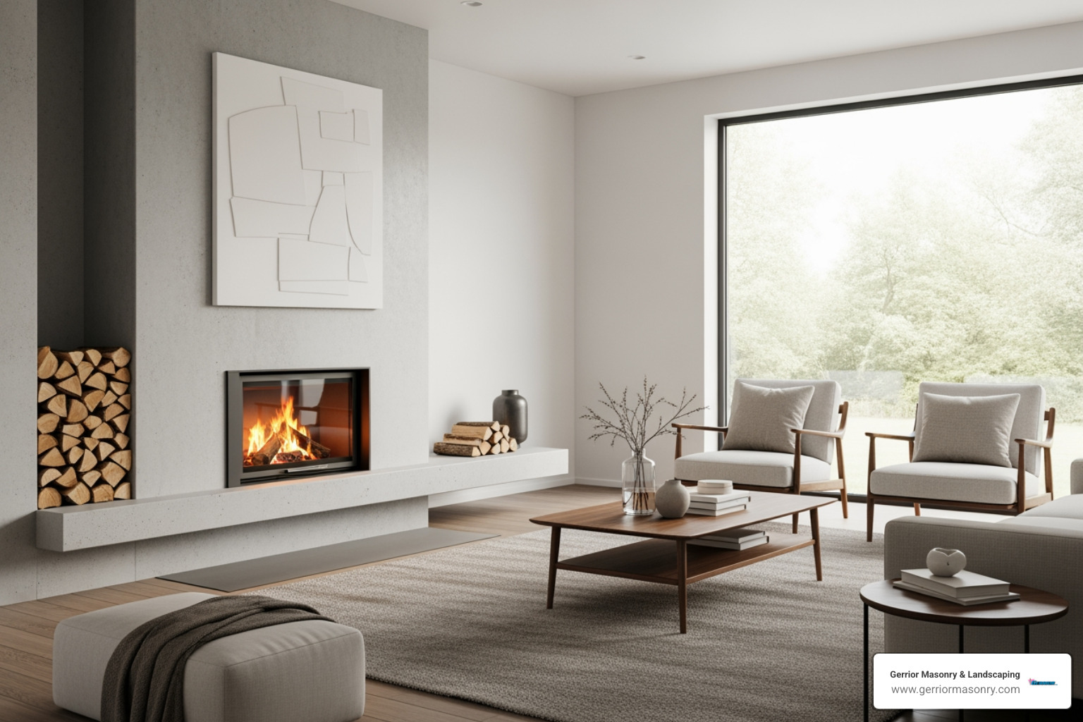 sleek modern concrete fireplace - Fireplace surround material sleek modern concrete fireplace - Fireplace surround material