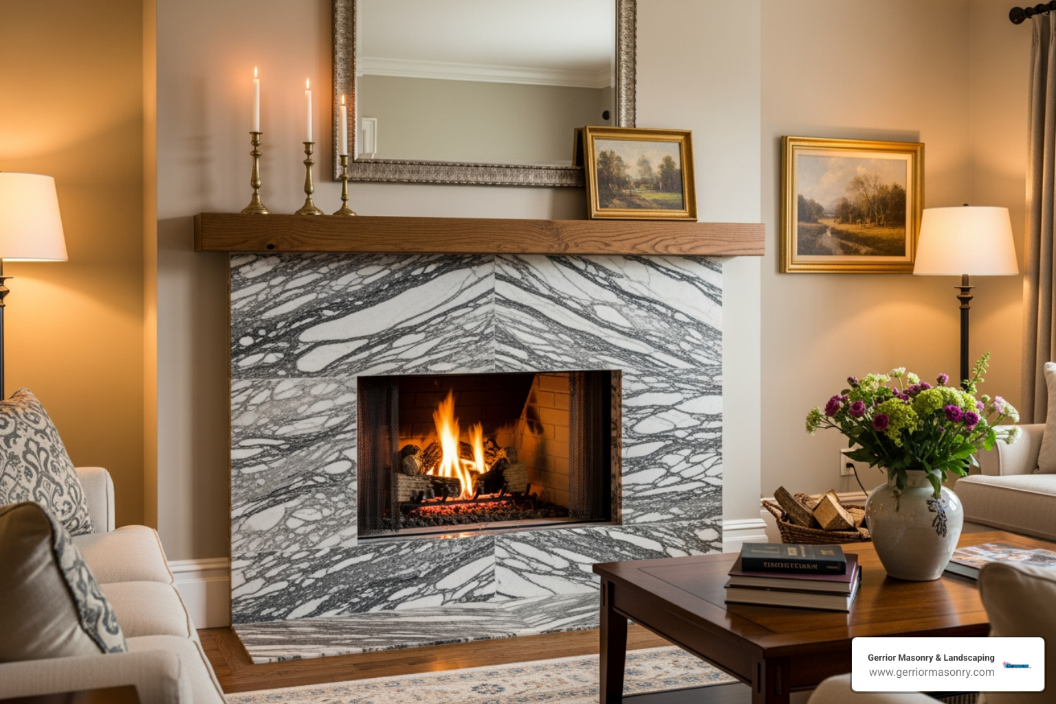 classic natural stone fireplace surround - Fireplace surround remodel classic natural stone fireplace surround - Fireplace surround remodel
