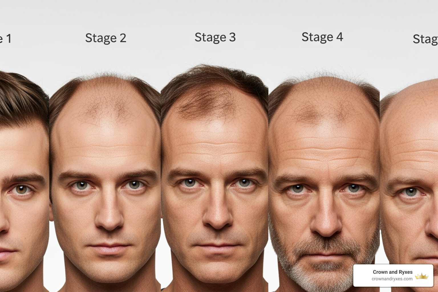 different levels of hair loss and corresponding graft estimates - affordable FUE hair transplant