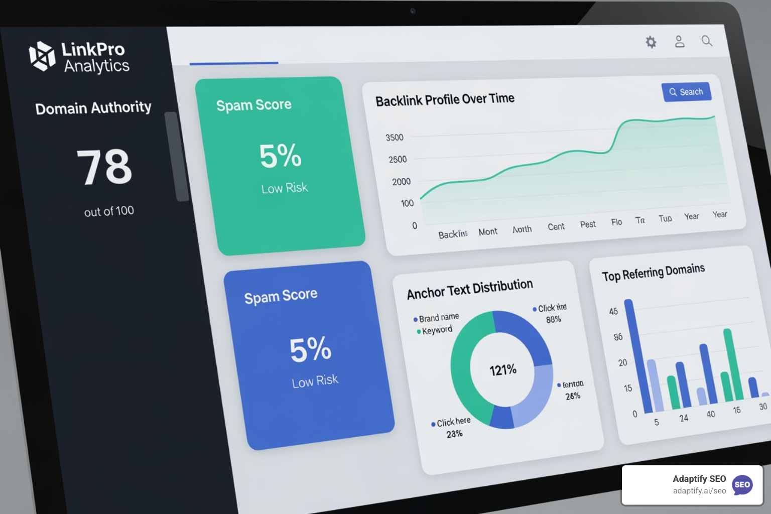 Moz Link Explorer interface showing DA and Spam Score - free backlink monitoring tools 2025
