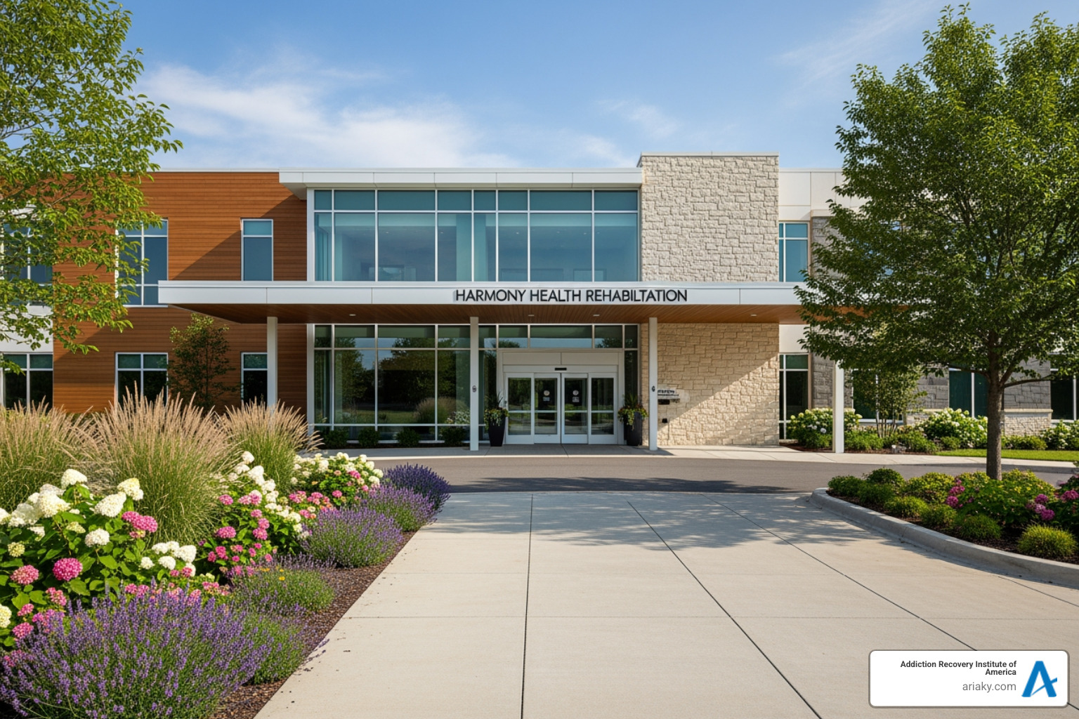 welcoming rehab facility entrance - Fentanyl rehab Kentucky