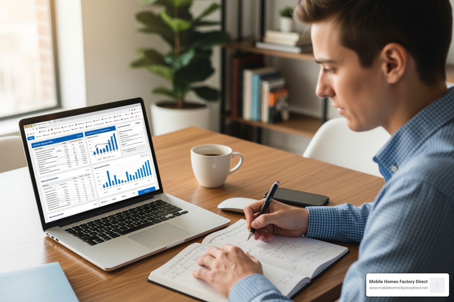 A person comparing different home loan options on a laptop - credit counseling for home buying