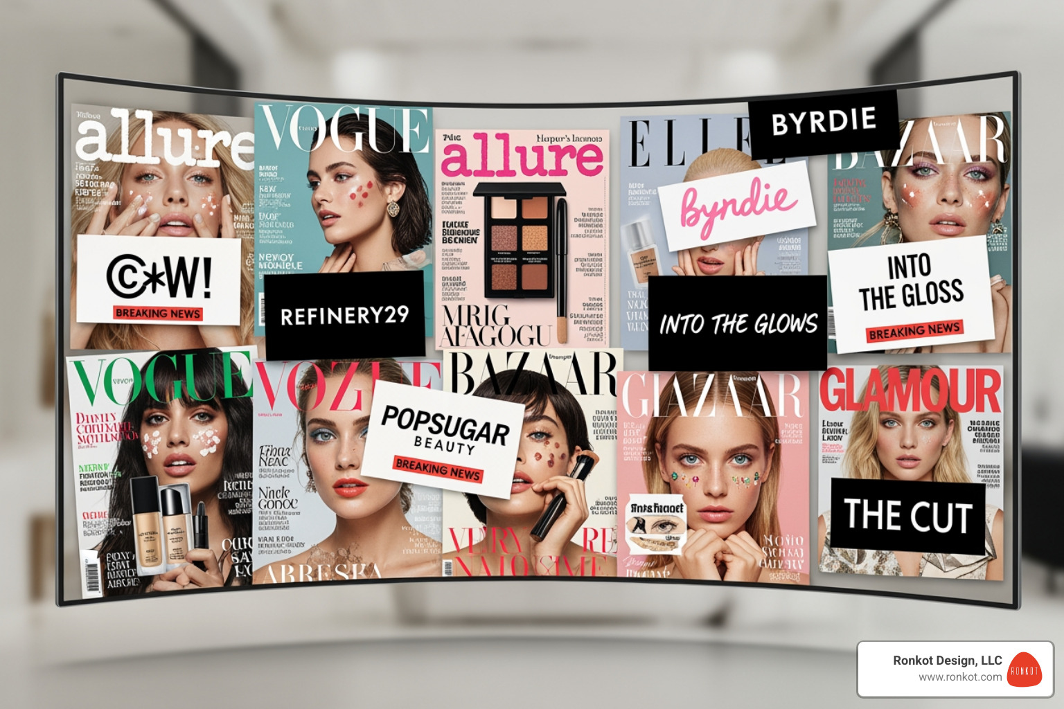 Press features on beauty website - Eyelash extension website Press features on beauty website - Eyelash extension website