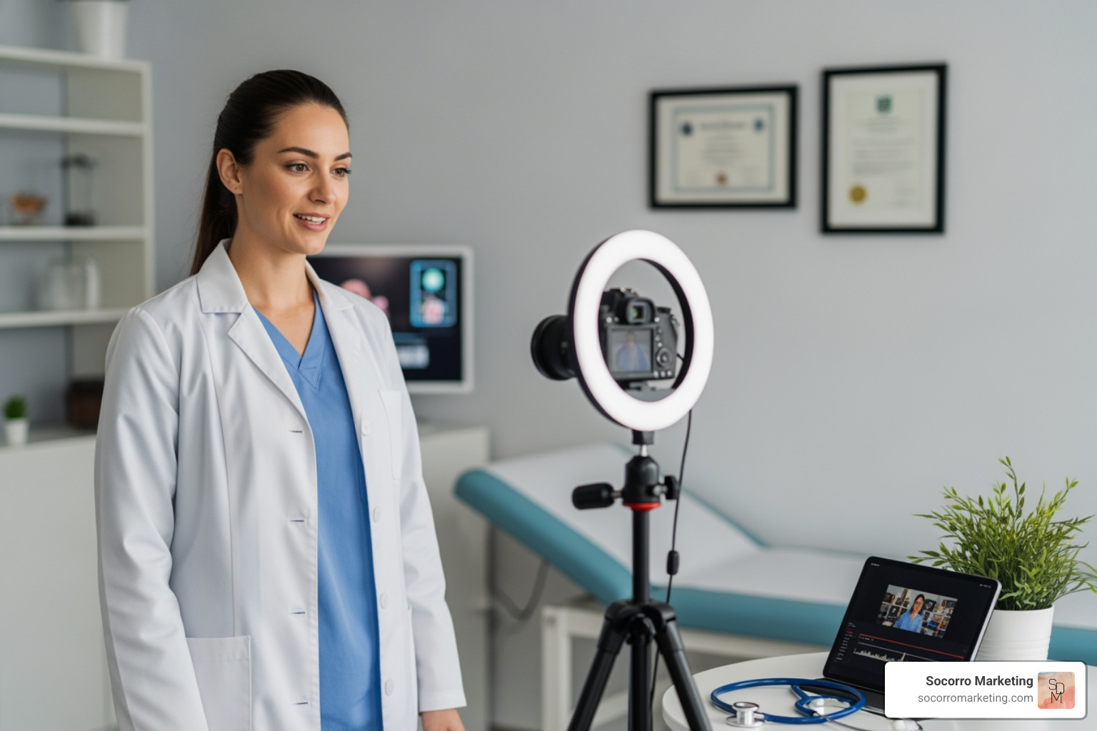 collage of thumbnails from successful healthcare video campaigns - video marketing for healthcare