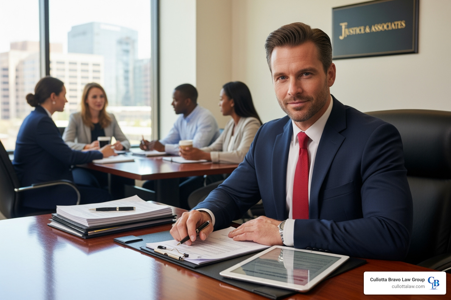 calculator and medical documents - workers comp settlement attorney
