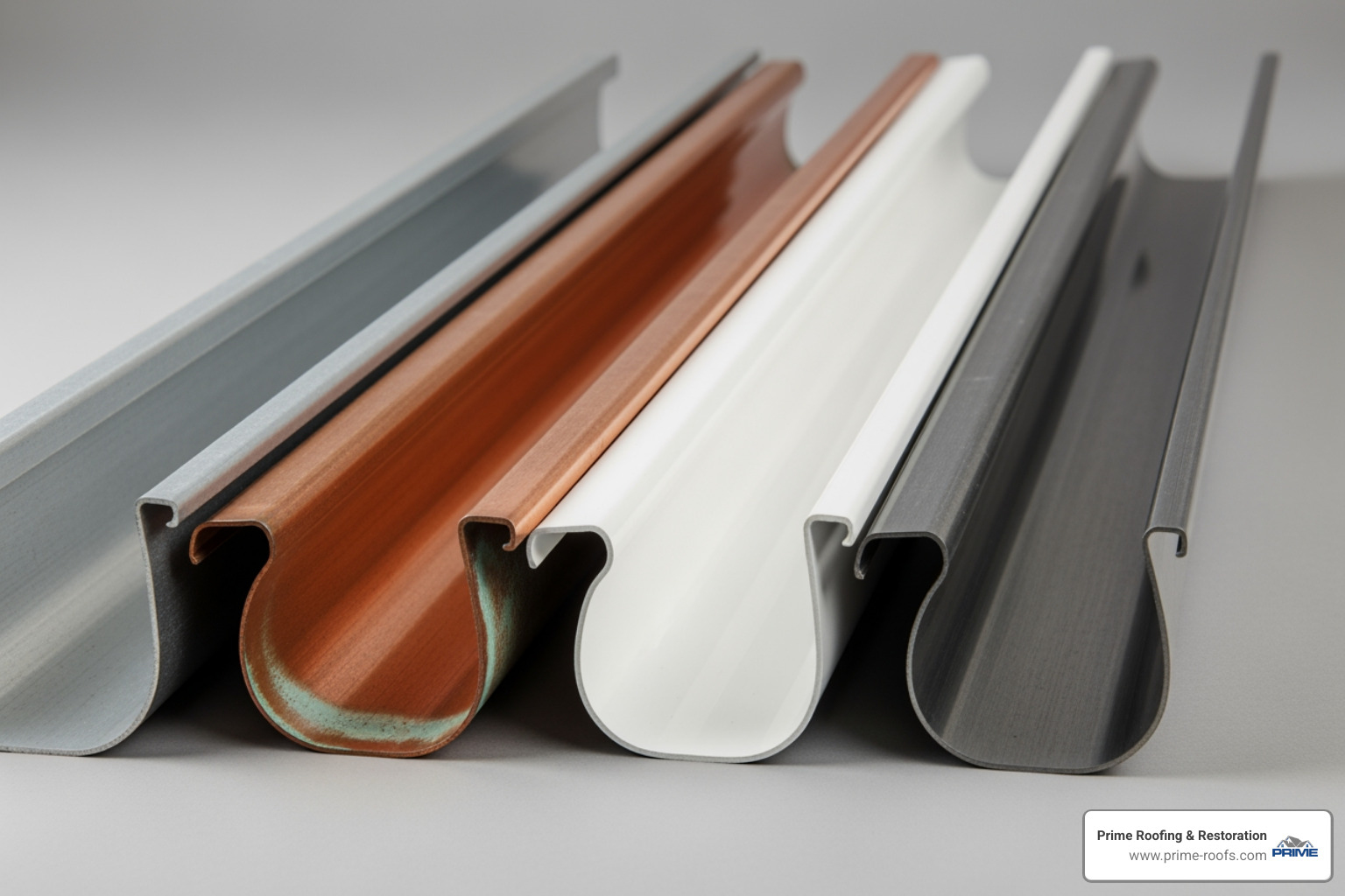 Gutter materials comparison table - gutter installation Alabaster Gutter materials comparison table - gutter installation Alabaster