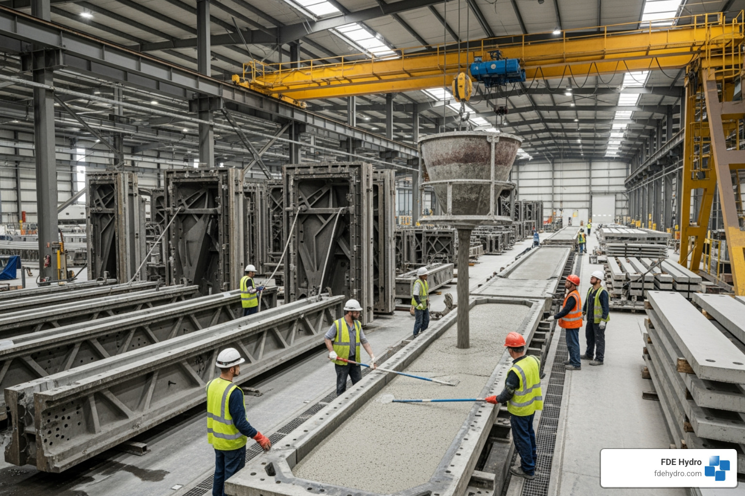 precast concrete factory - Precast concrete industry