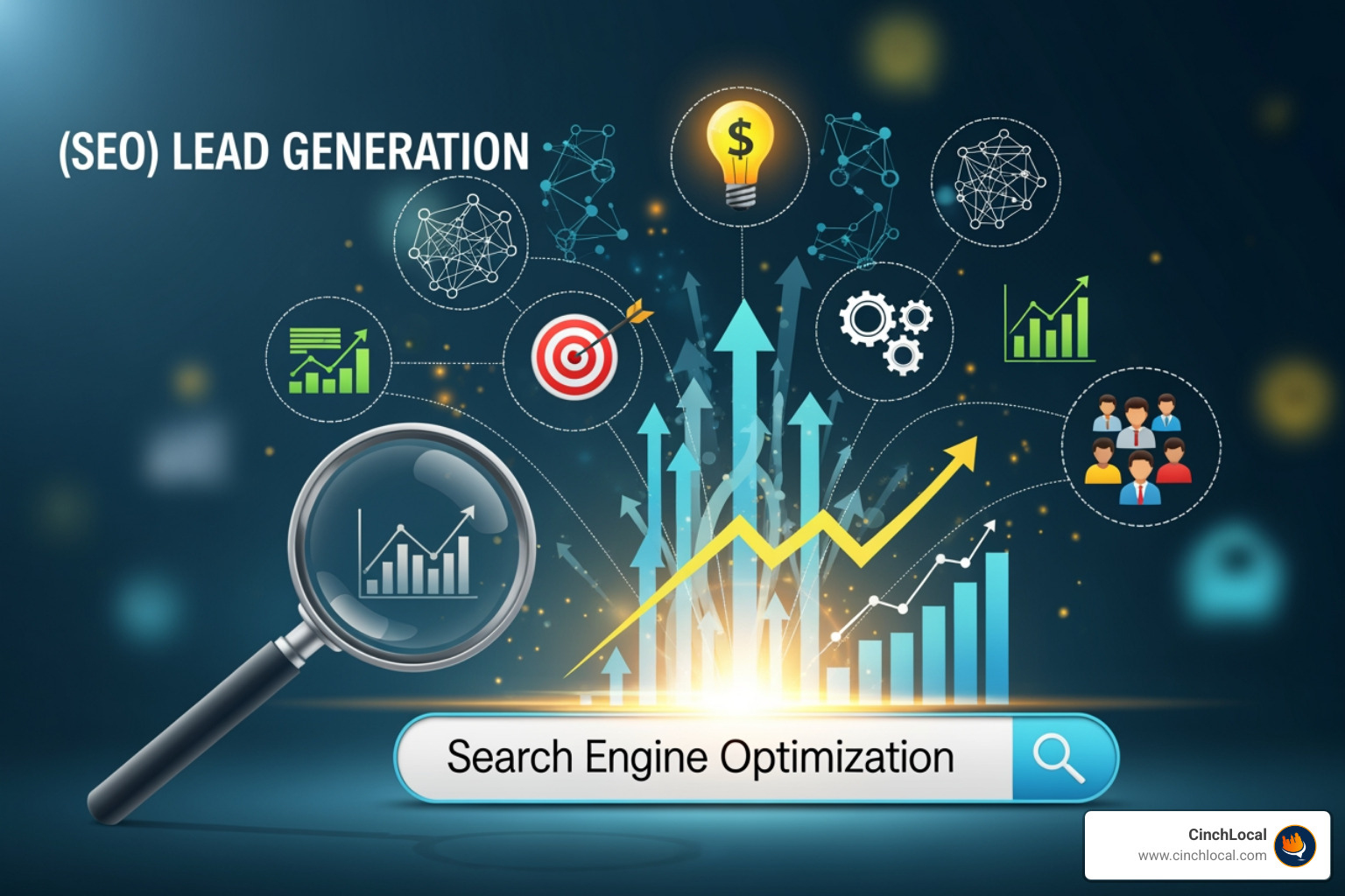 mobile phone and desktop computer showing a responsive roofing website design - search engine optimization lead generation