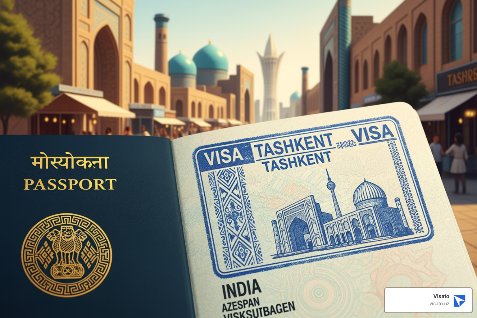 Uzbekistan e-visa portal homepage - tashkent visa for indian