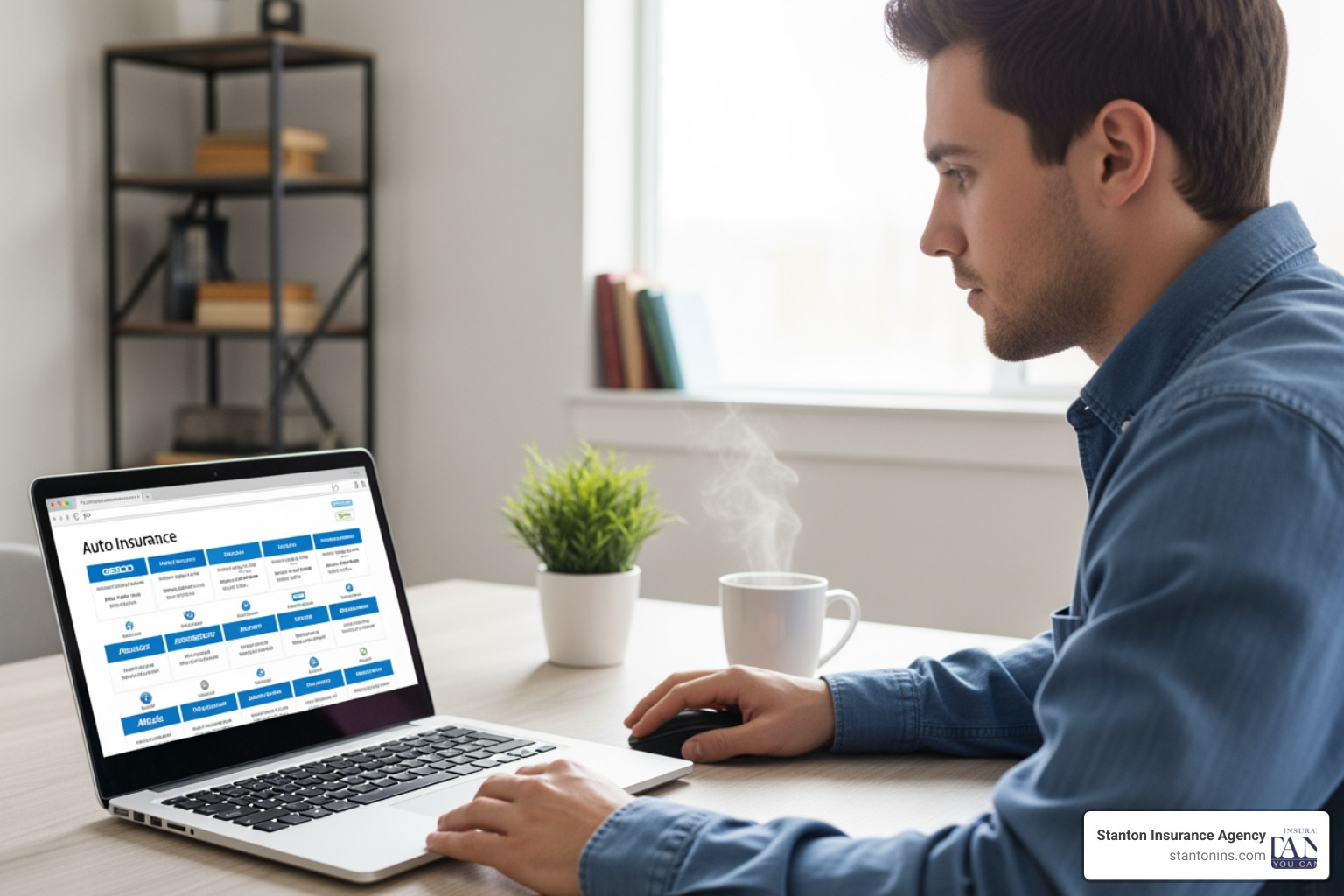 person comparing insurance quotes online - Auto Liability Insurance Cost person comparing insurance quotes online - Auto Liability Insurance Cost