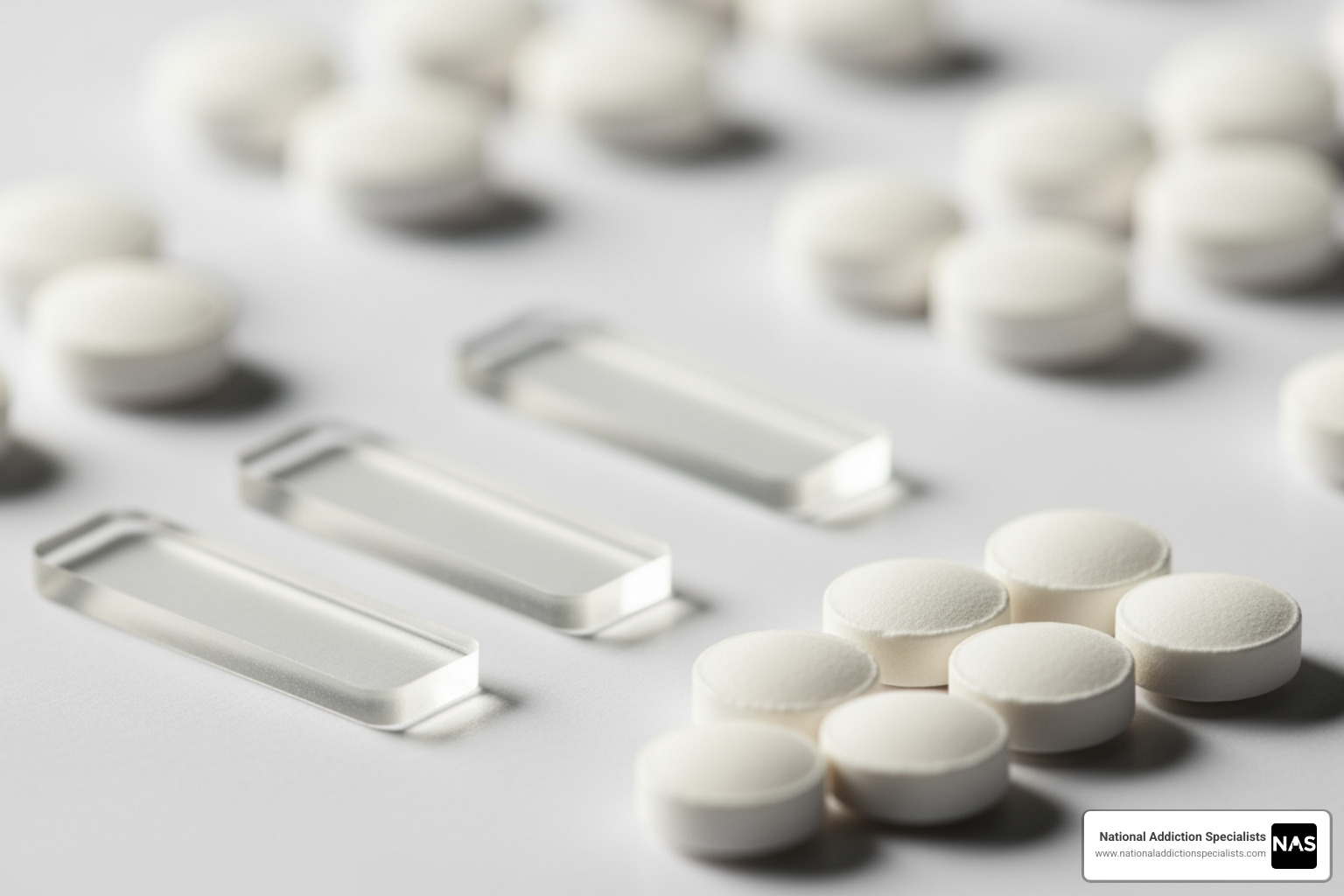 different forms of buprenorphine (sublingual film, tablet) - buprenorphine hcl
