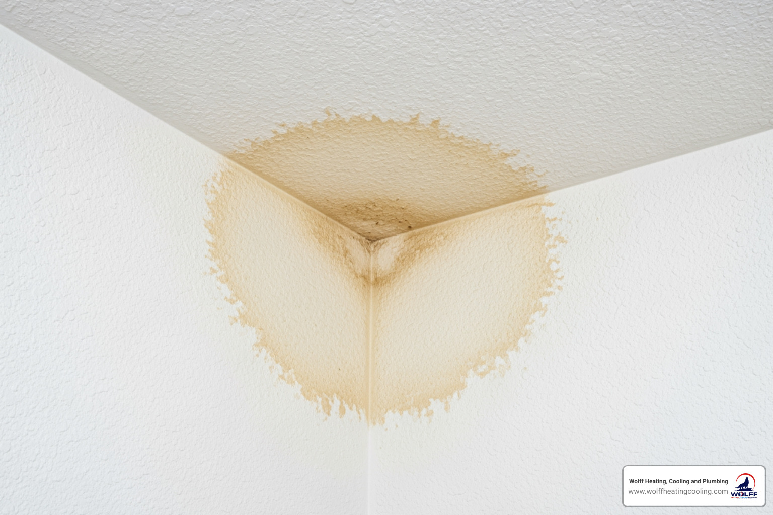 Subtle water damage on a ceiling or wall - pipe leak repair rio rancho Subtle water damage on a ceiling or wall - pipe leak repair rio rancho