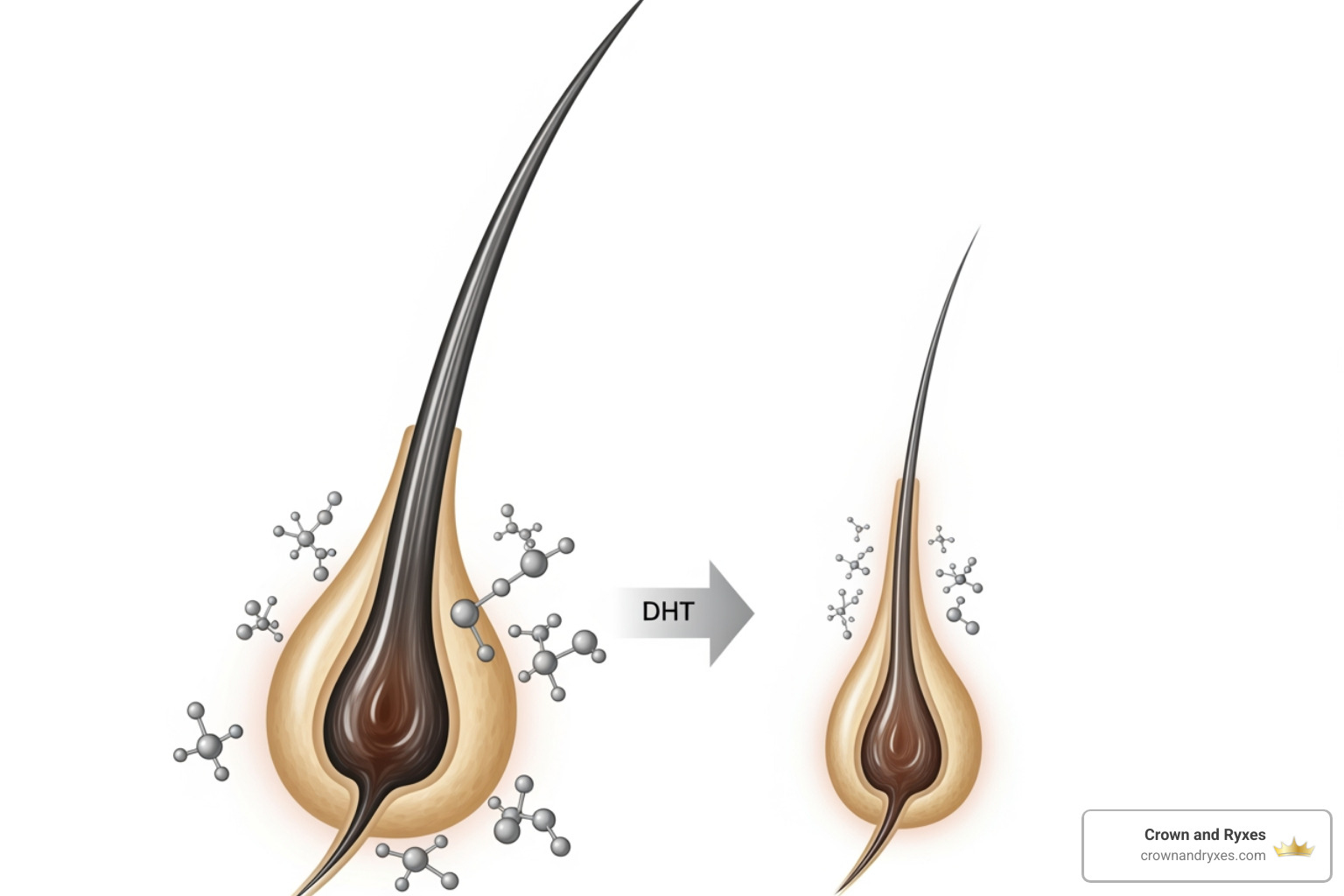 DHT shrinking hair follicles - men's hair regrowth Clermont FL DHT shrinking hair follicles - men's hair regrowth Clermont FL