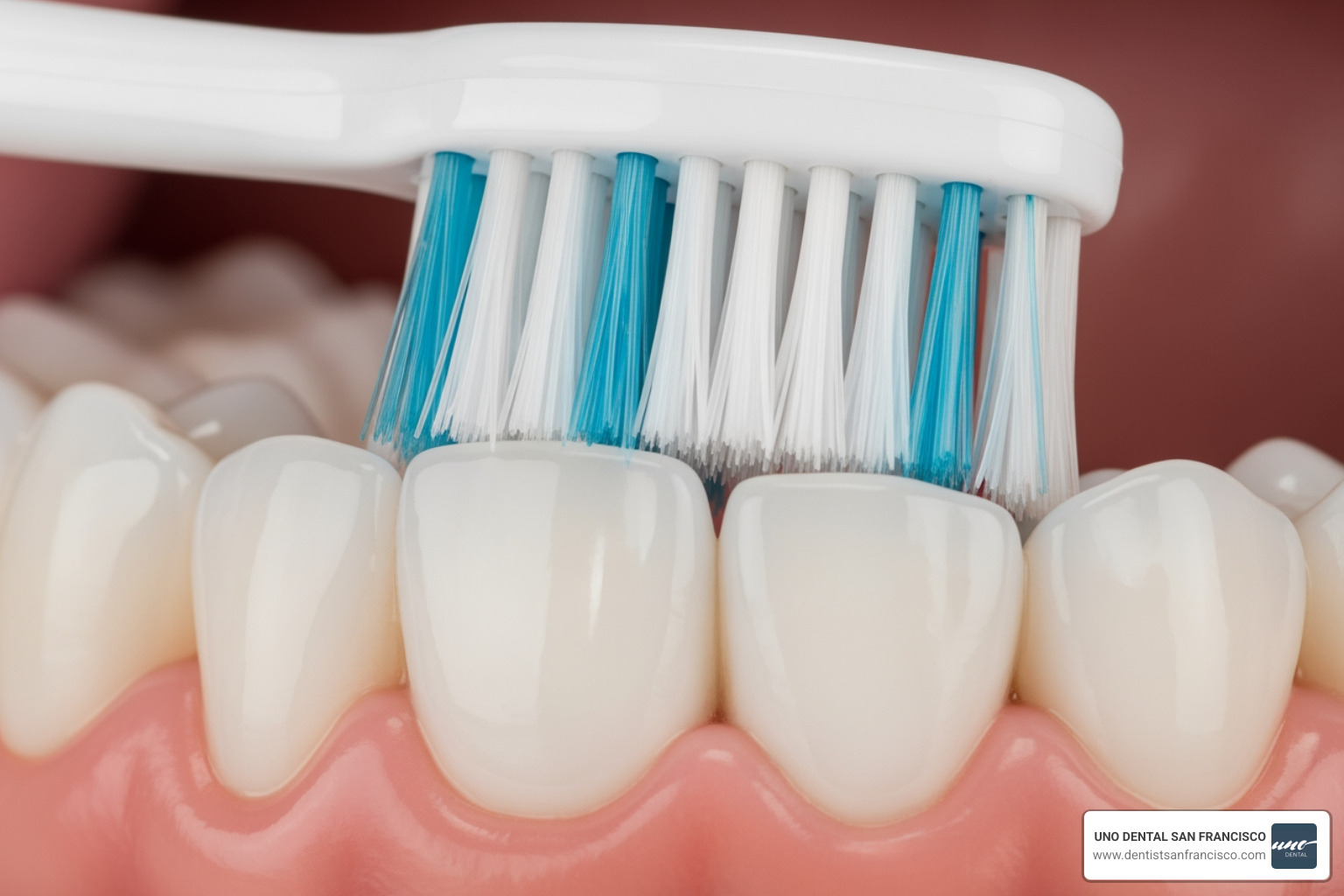 illustration of the 45-degree angle of the toothbrush against the gumline - brushing teeth illustration of the 45-degree angle of the toothbrush against the gumline - brushing teeth