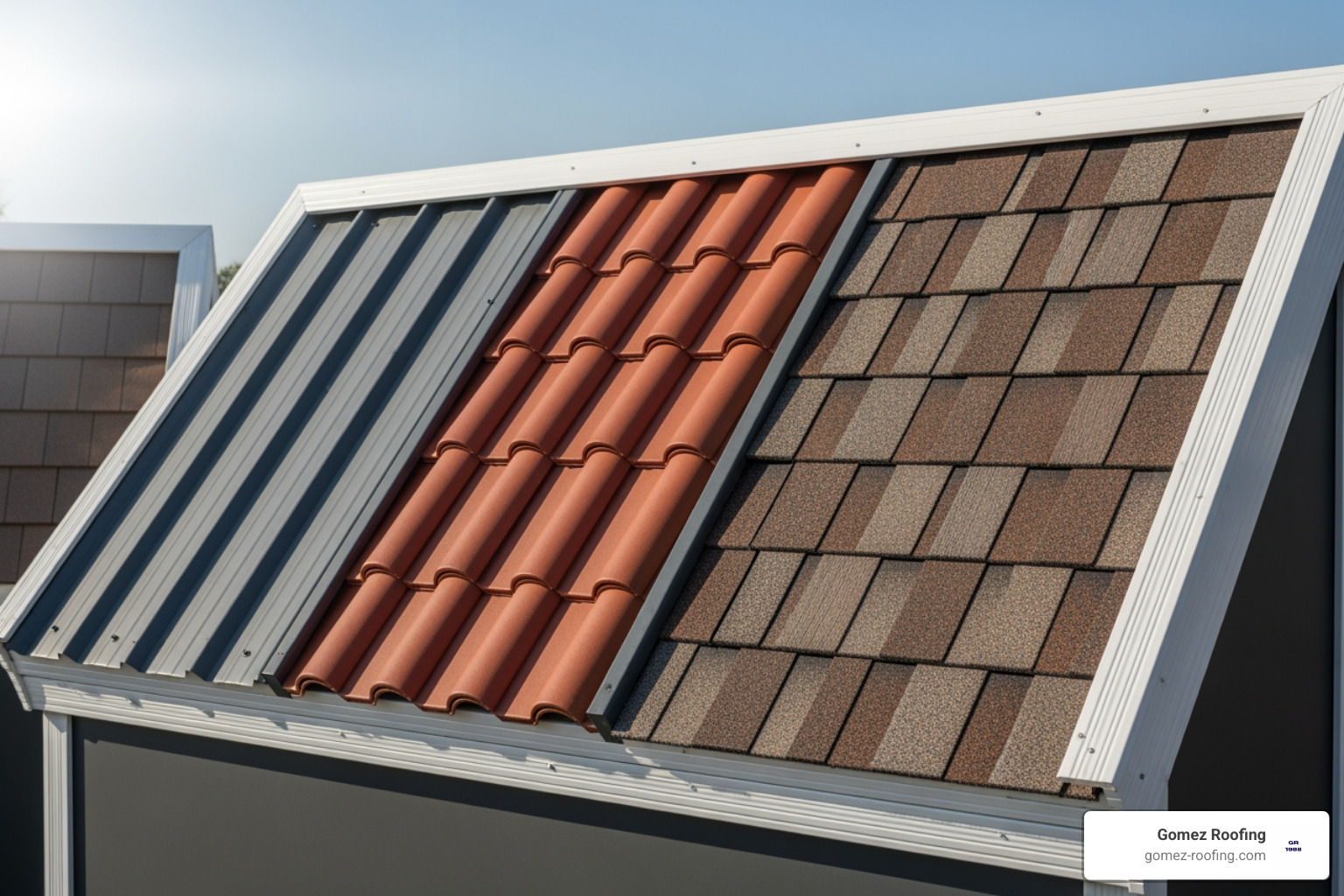 different types of metal roofing styles - local metal roof contractors