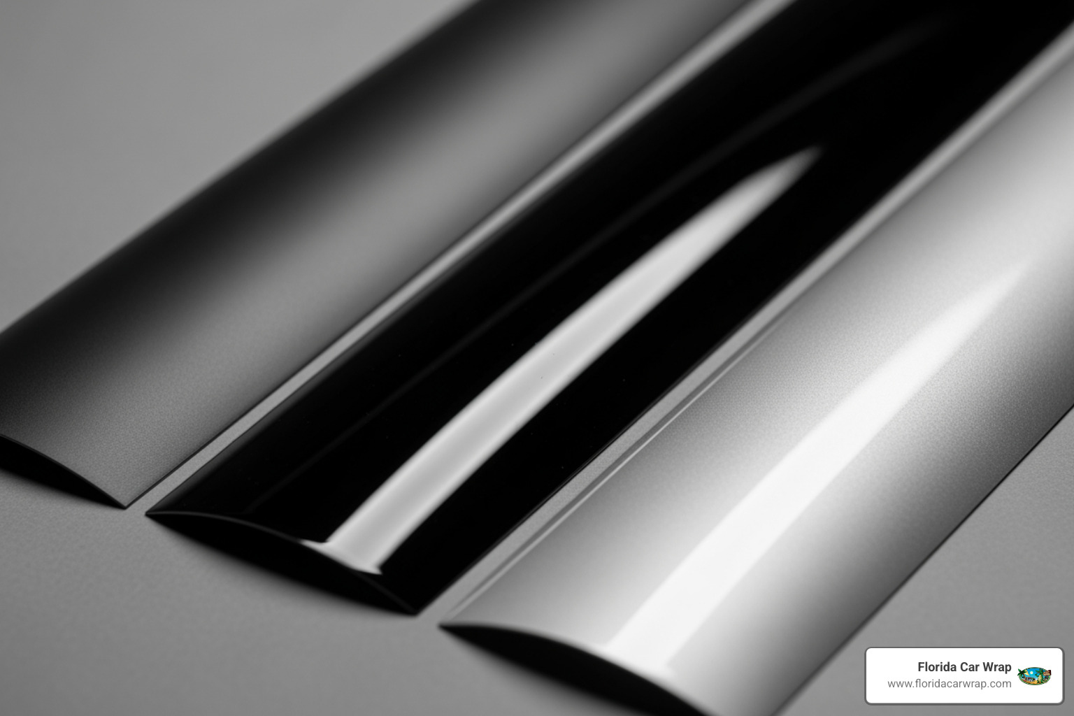 various vinyl wrap finishes like matte, gloss, and satin - custom car wraps cost