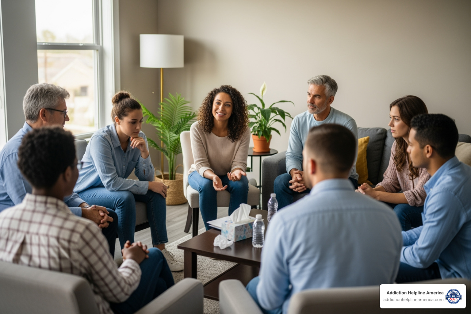 people at a support group meeting - detox in new orleans people at a support group meeting - detox in new orleans