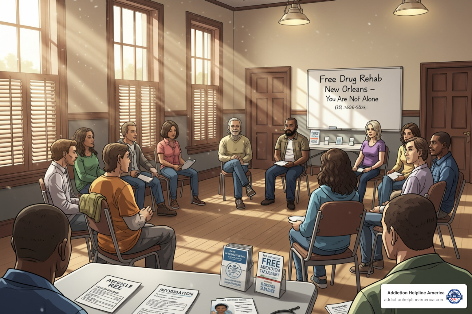 Louisiana state flag - free drug rehab in new orleans