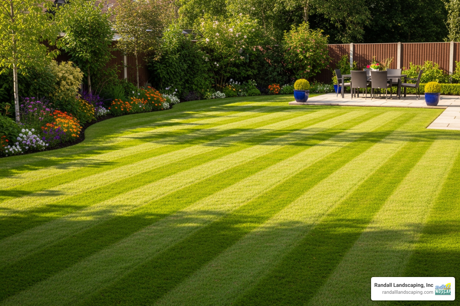 lush, green, perfectly striped lawn - landscapers Windham NH lush, green, perfectly striped lawn - landscapers Windham NH