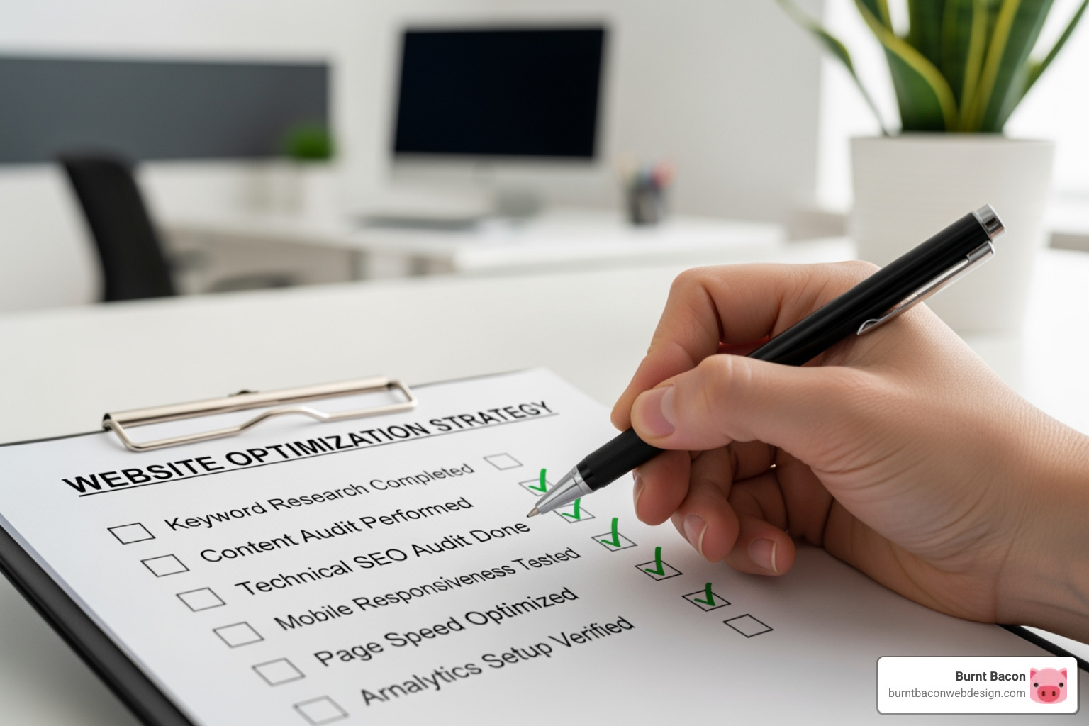 A checklist of SEO services - affordable SEO services
