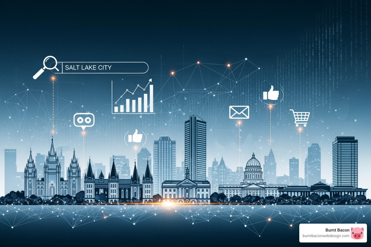 Beautifully designed website on a laptop and phone - Digital marketing Salt Lake