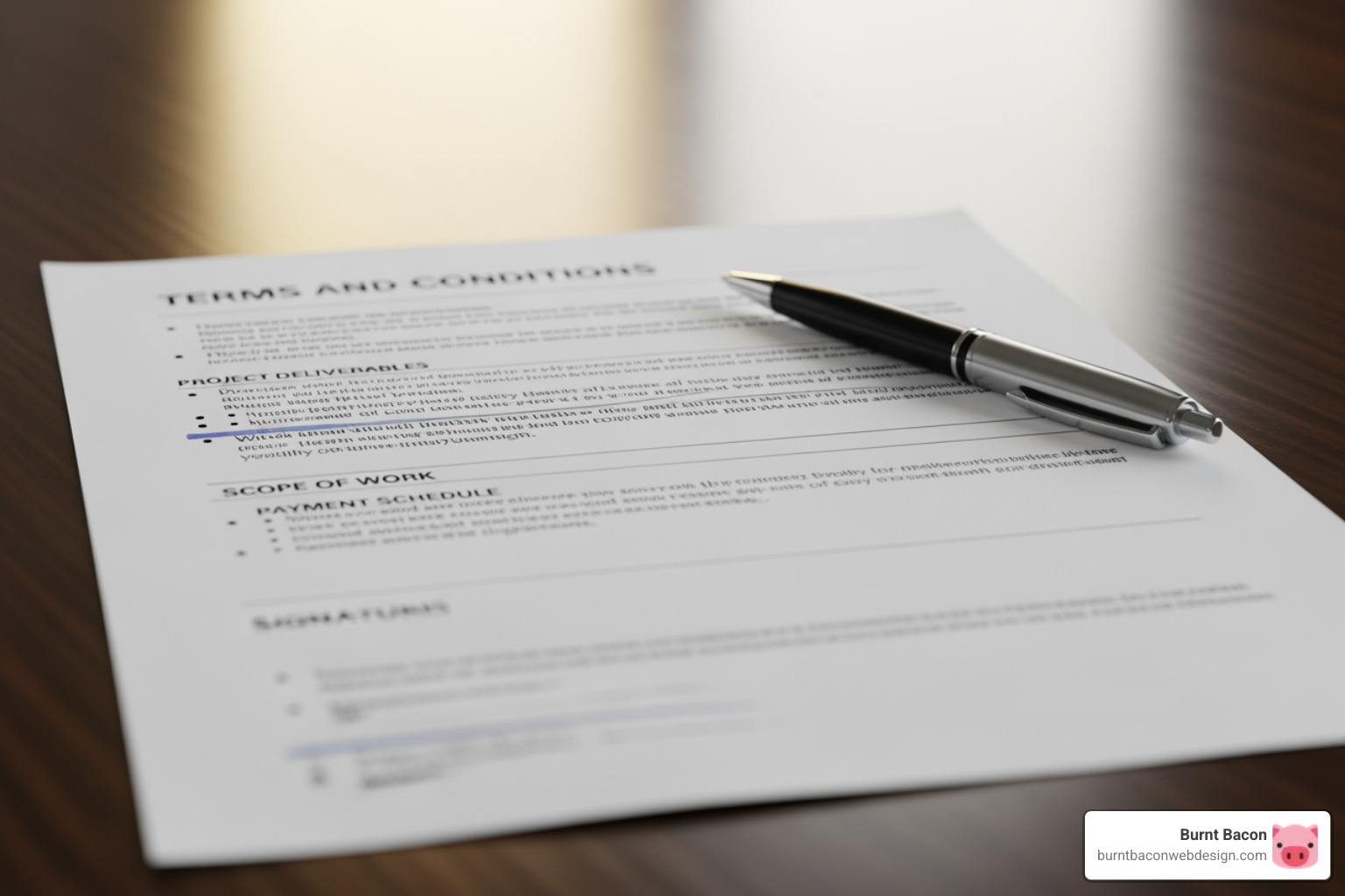 A sample project scope document or contract - hire expert shopify