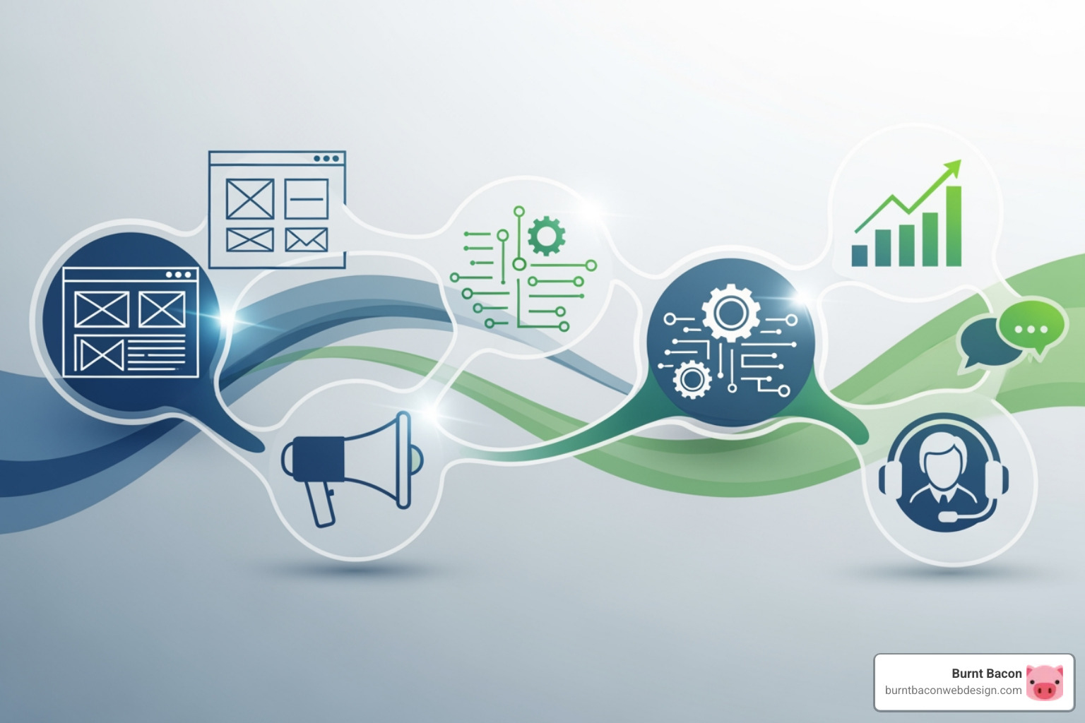 A flowchart illustrating the wide range of Shopify expert services from design to marketing - hire expert shopify