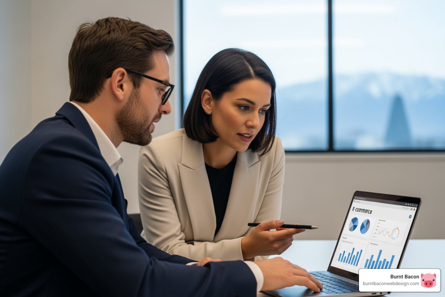 A professional Shopify expert consultation in a Utah-based office - hire expert shopify