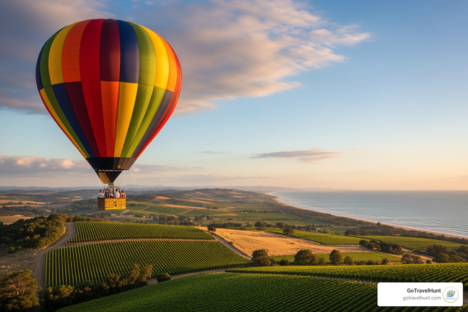 hot air balloon - valentines travel ideas