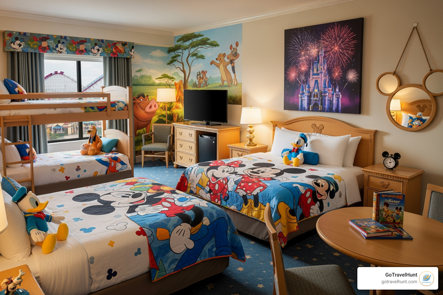 themed Disney hotel room - disneyland paris package deals including travel