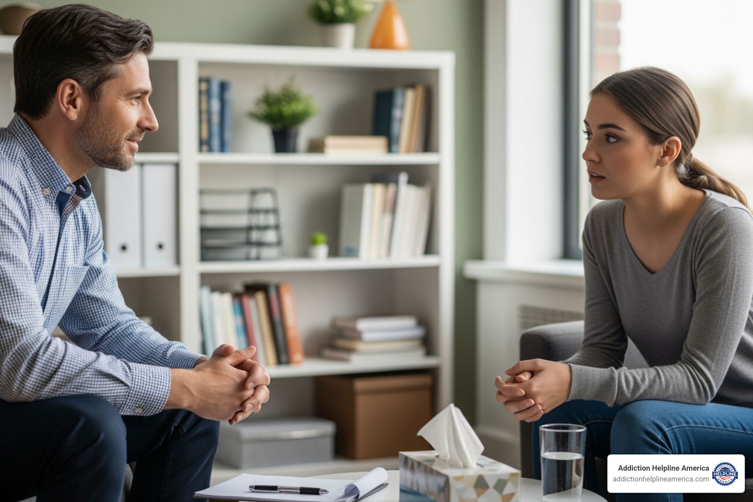 a person looking at a computer screen with treatment options - counseling for addiction a person looking at a computer screen with treatment options - counseling for addiction