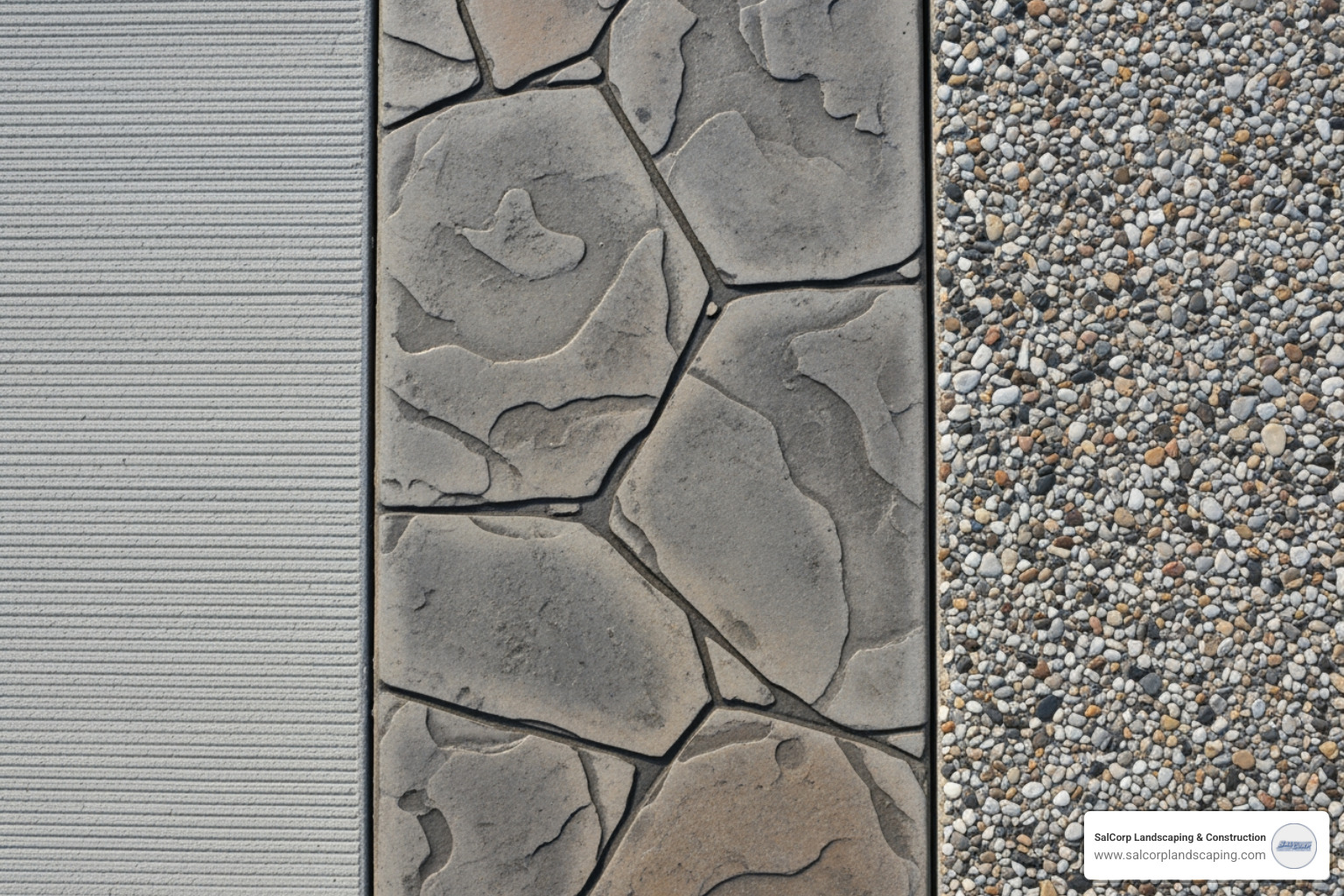 concrete finishes - concrete driveway Lakeville
